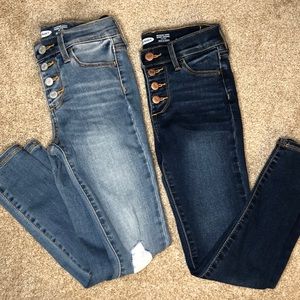 Jeans size 7 girls
